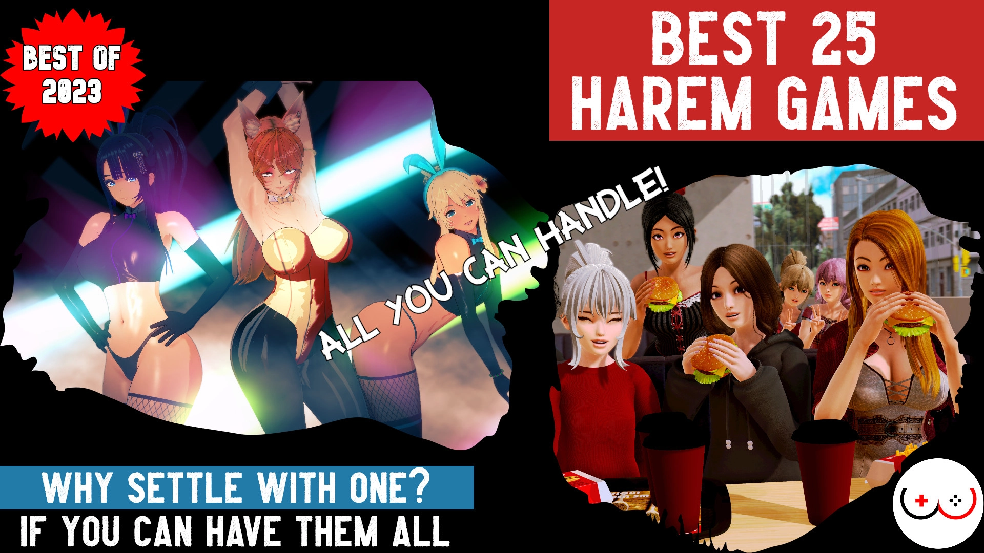 Best 25 Harem porn games of 2023 - Spicygaming