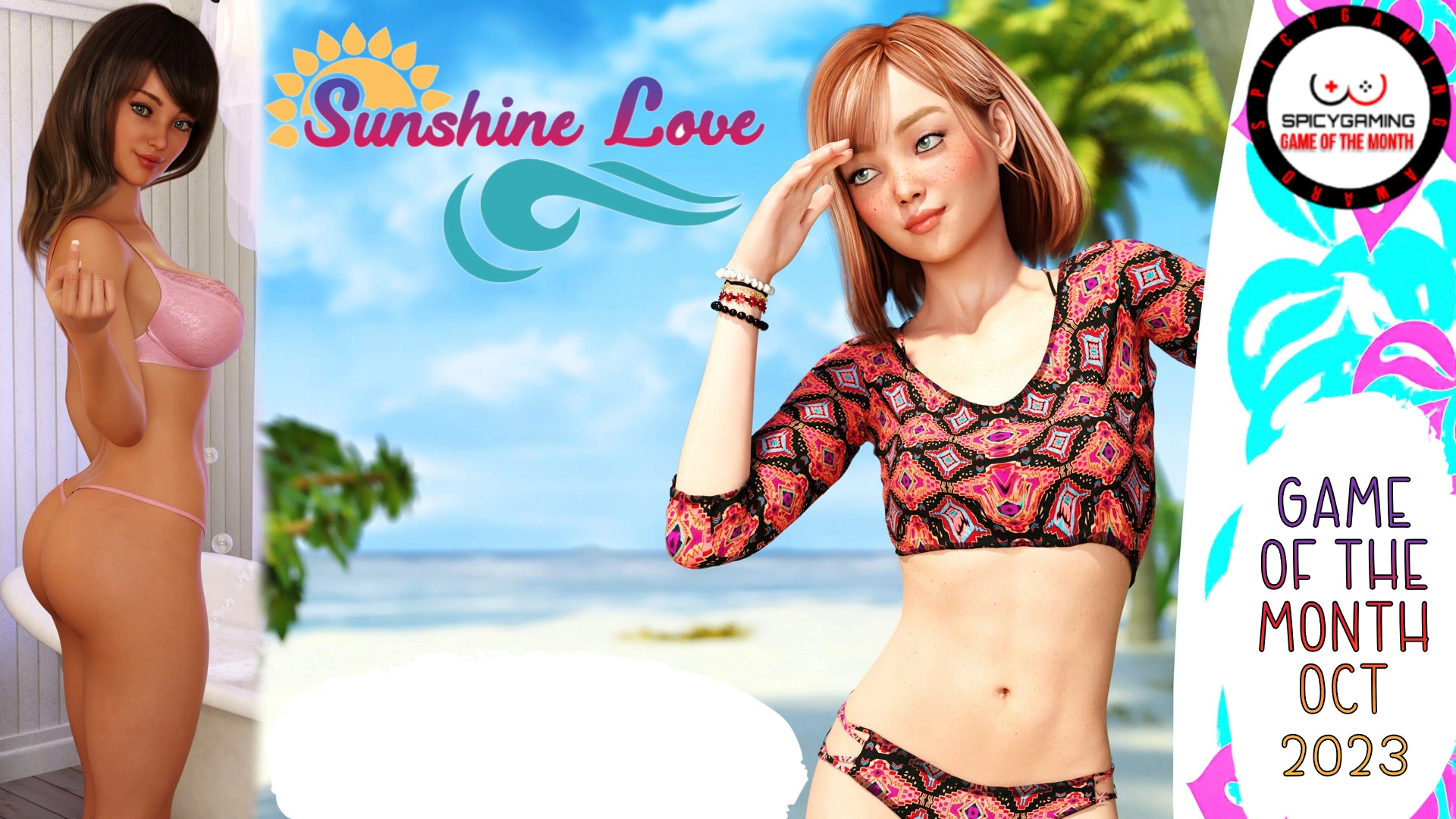 SUNSHINE LOVE - PORN GAME OF THE MONTH OCTOBER 2023 - Spicygaming