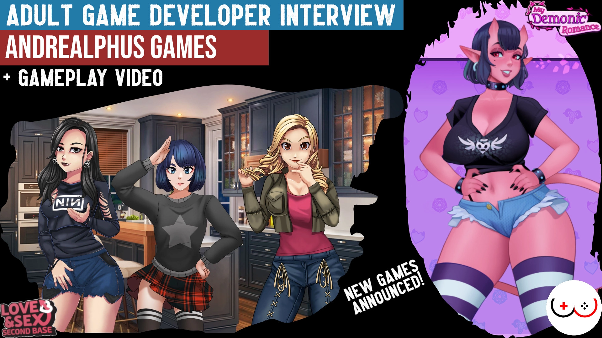 Adult Game Dev Interview - Andrealphus - Spicygaming