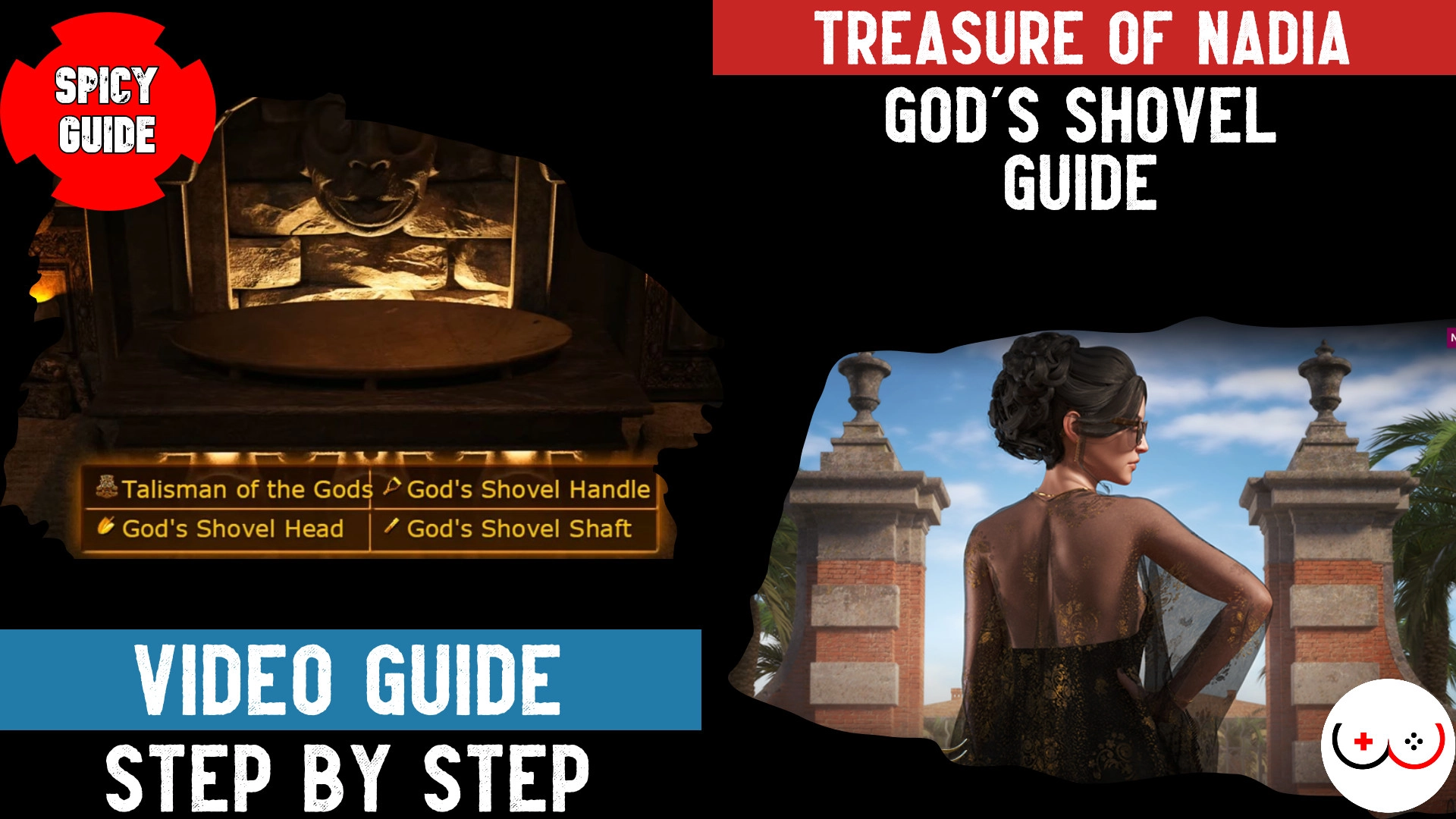 Treasure of Nadia god shovel walkthrough guide - Spicygaming