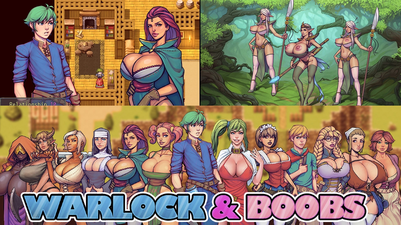 Download Warlock and Boobs porn game - Spicygaming